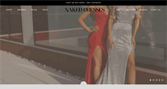 Desktop Screenshot of nakeddresses.com